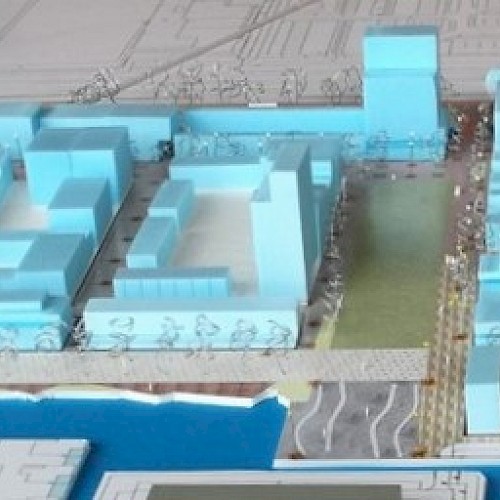 werkmaquette stedenbouwkundig ontwerp