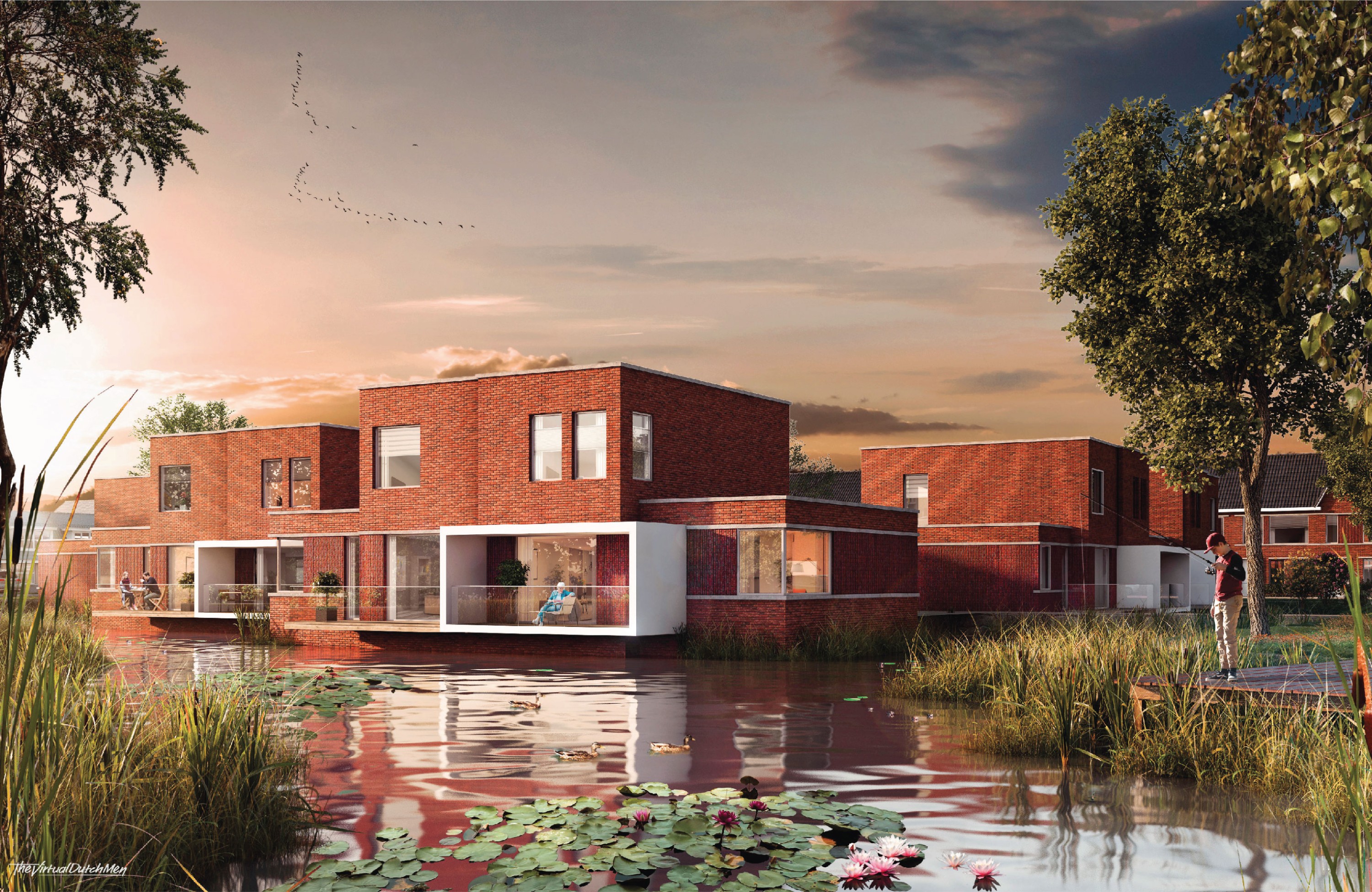 Wonen in het riet