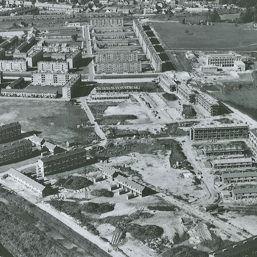 Historische luchtfoto Presikhaaf