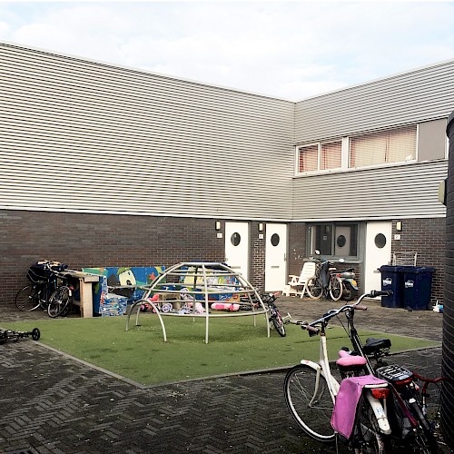 Sandersdijk voor de herinrichting